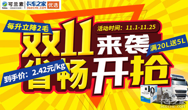 只需要2.42元/kg 国六省畅尿素带回家