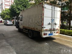 开着五十铃轻卡去搬家 城配司机太难了